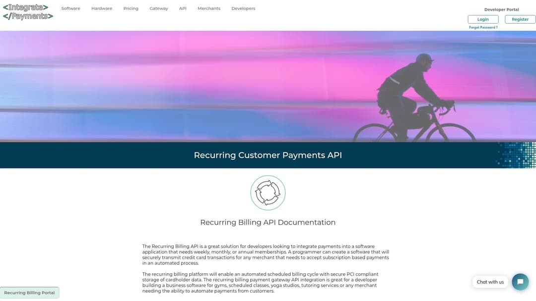 Recurring Billing API Payment Integration for Web and ...