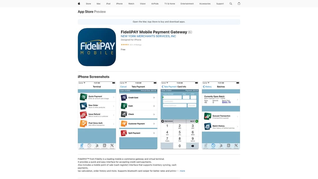 FideliPAY Mobile Payment Gateway