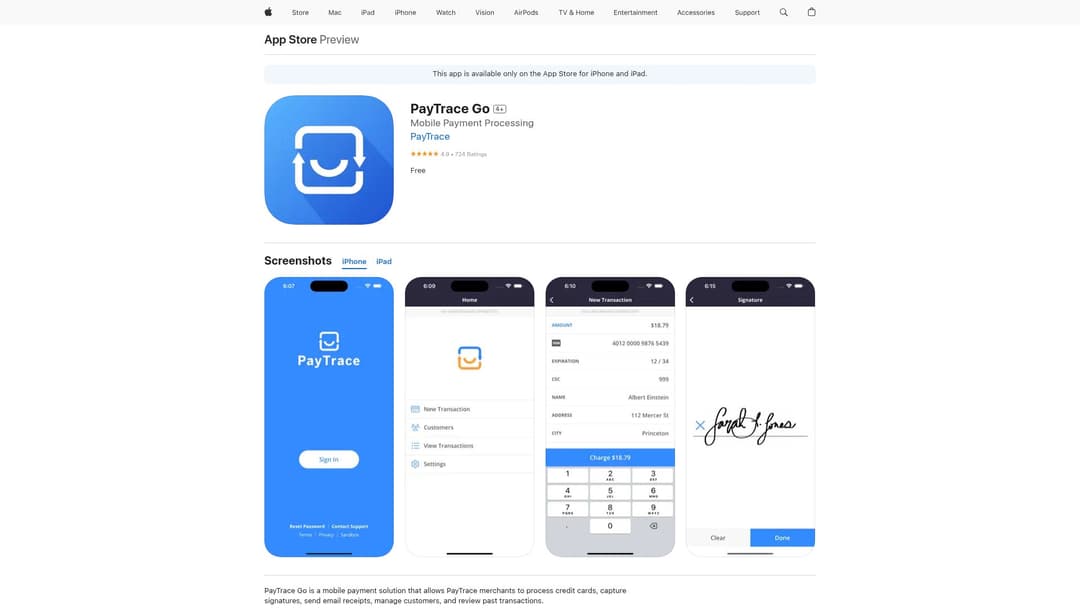 PayTrace Go