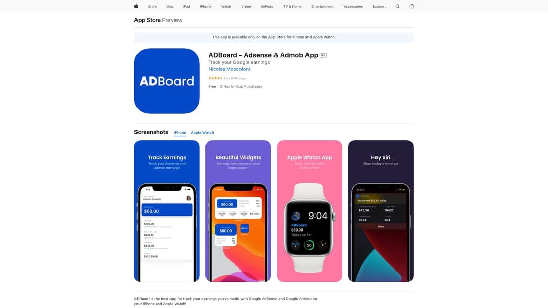 ADBoard - Adsense & Admob App