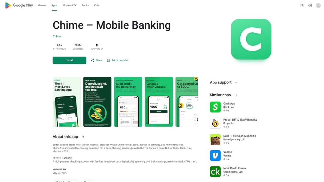 Chime – Mobile Banking