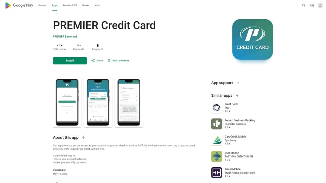 PREMIER Credit Card