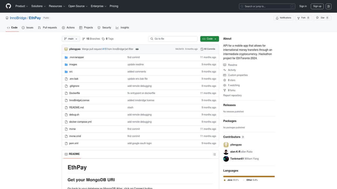 InnoBridge/EthPay