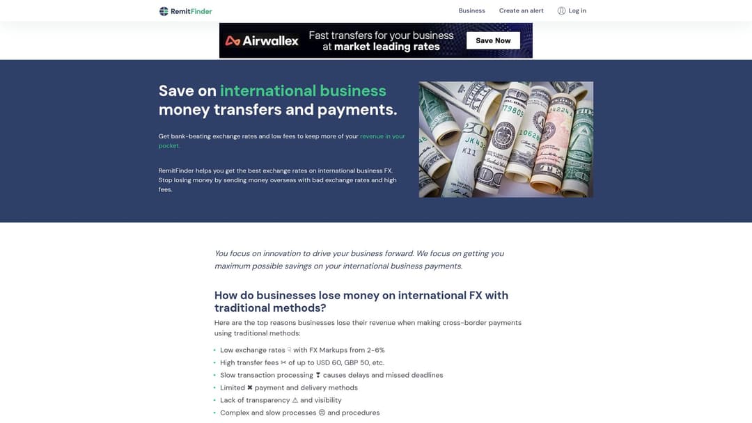 RemitFinder Business