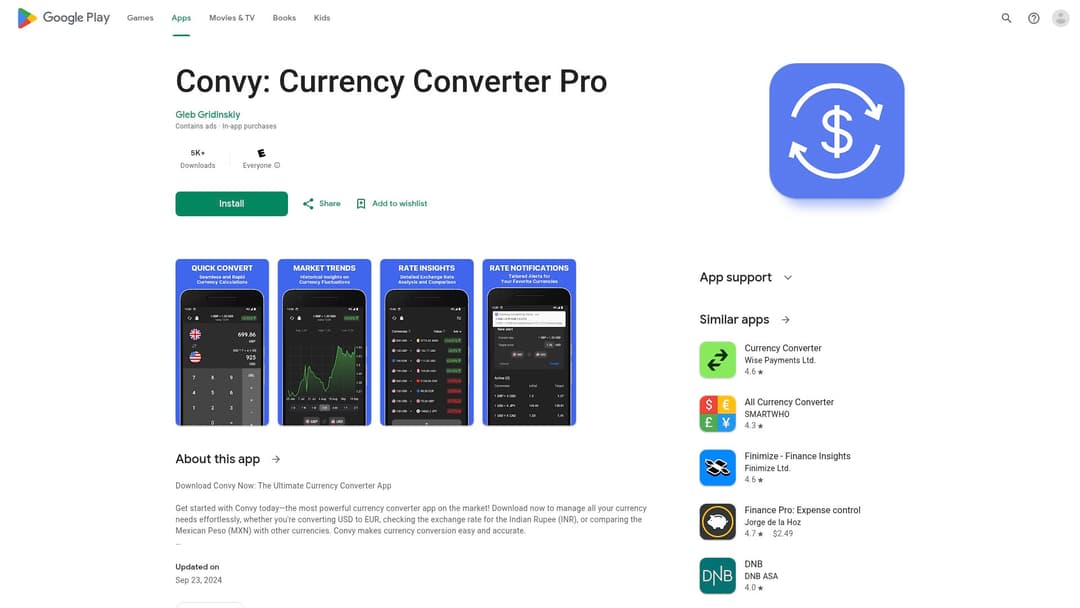 Convy: Currency Converter Pro