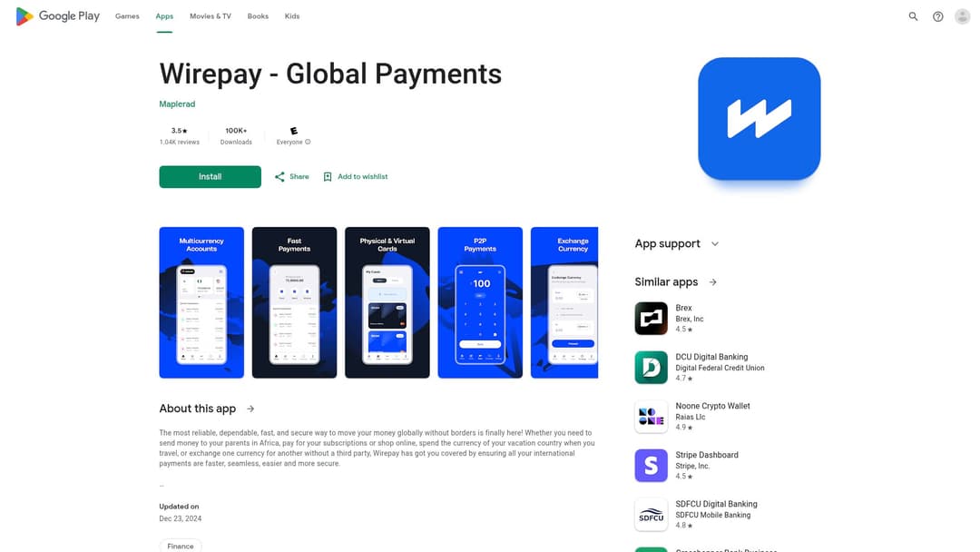 Wirepay - Global Payments