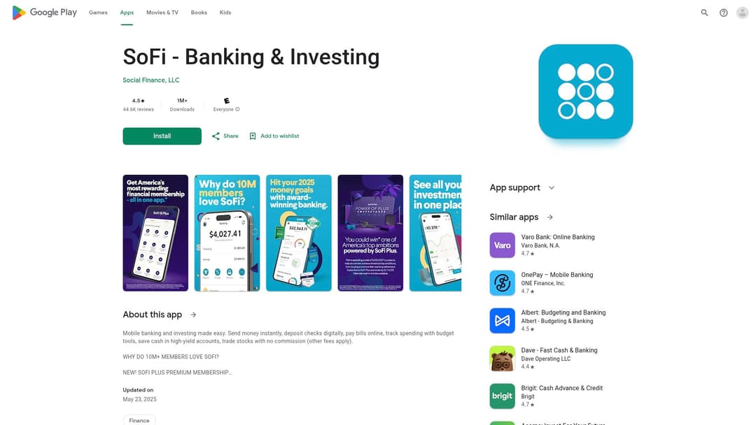 SoFi - Banking & Investing