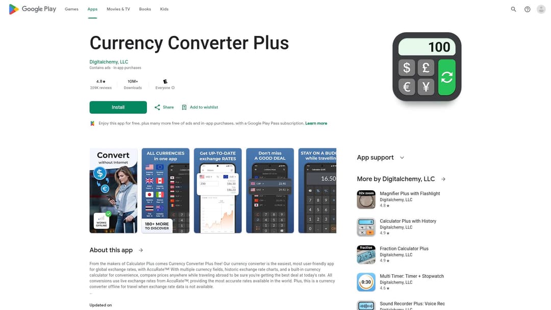 Currency Converter Plus