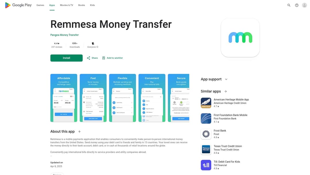 Remmesa Money Transfer