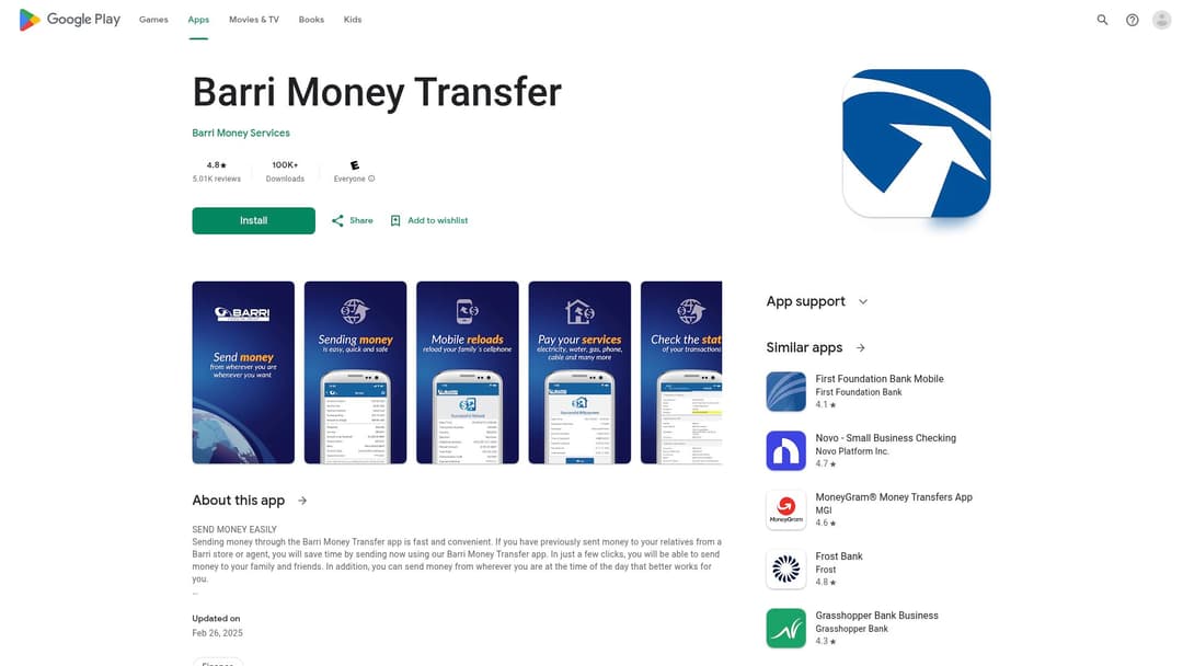 Barri Money Transfer