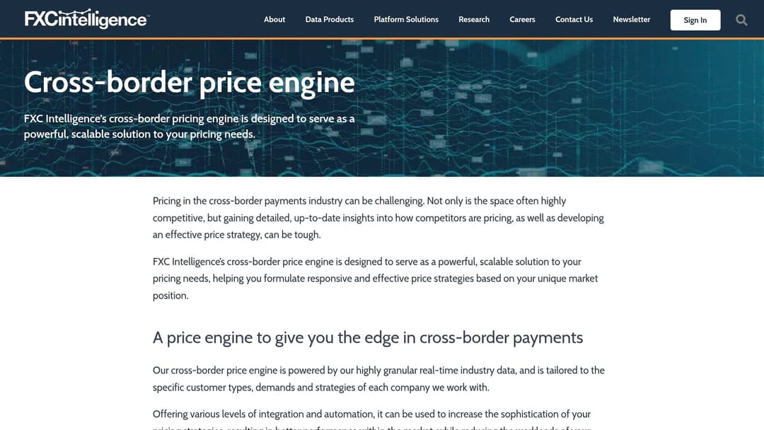 Cross-Border Price Engine