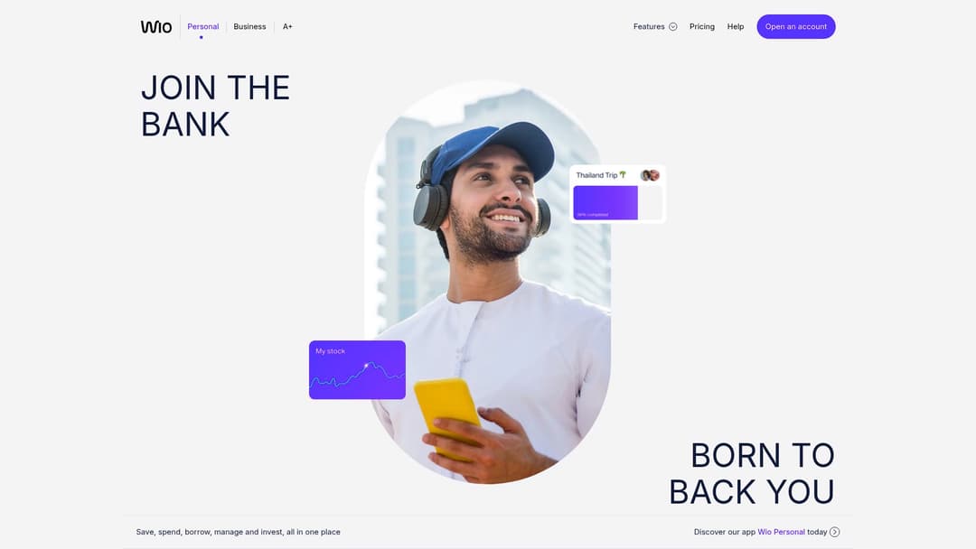 Wio Business Website