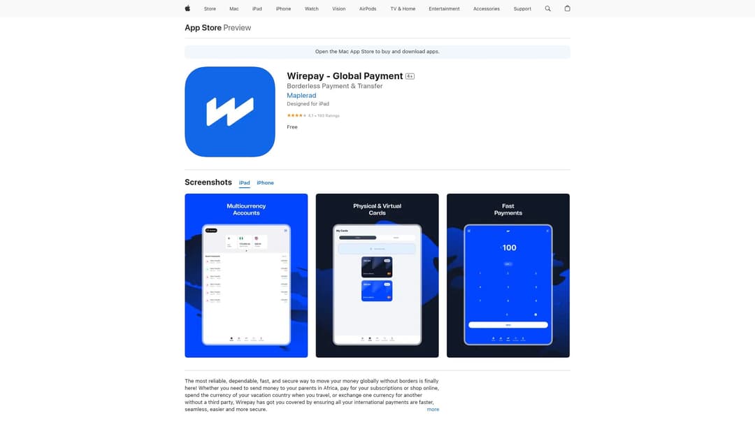 Wirepay - Global Payment