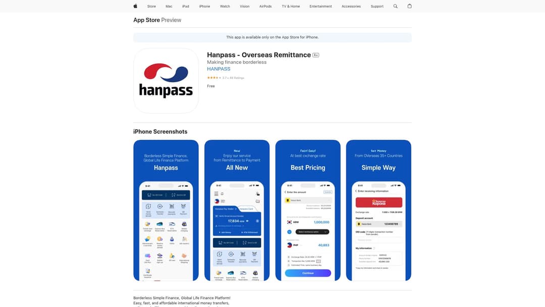 Hanpass - Overseas Remittance