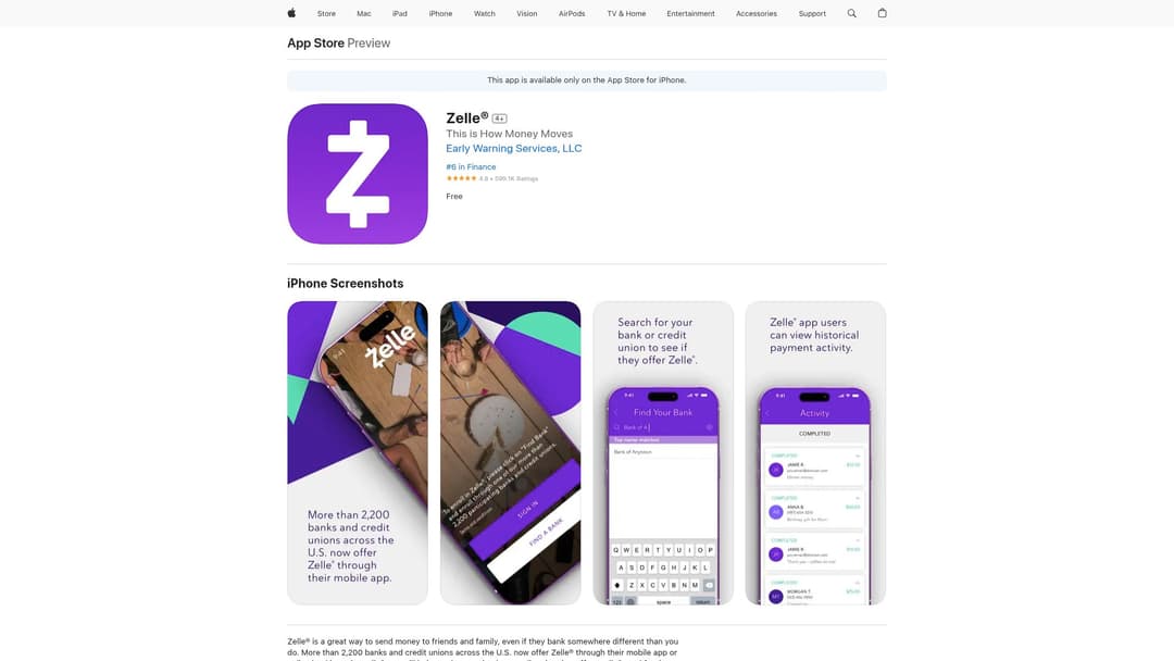 Zelle® Finance