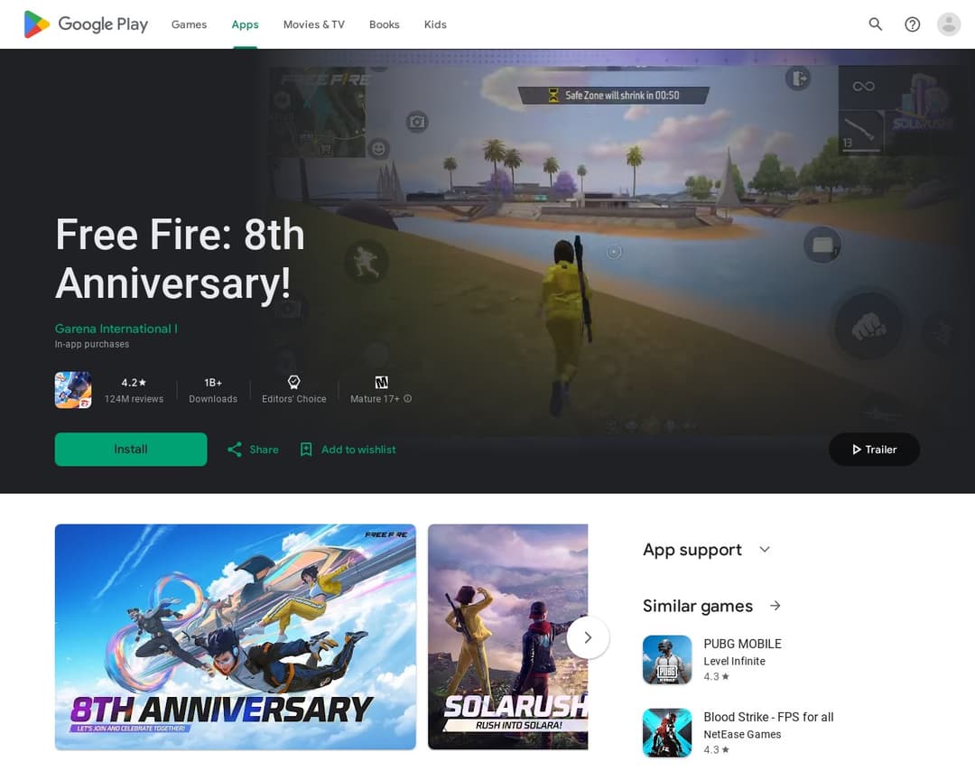 Free Fire: 8th Anniversary!