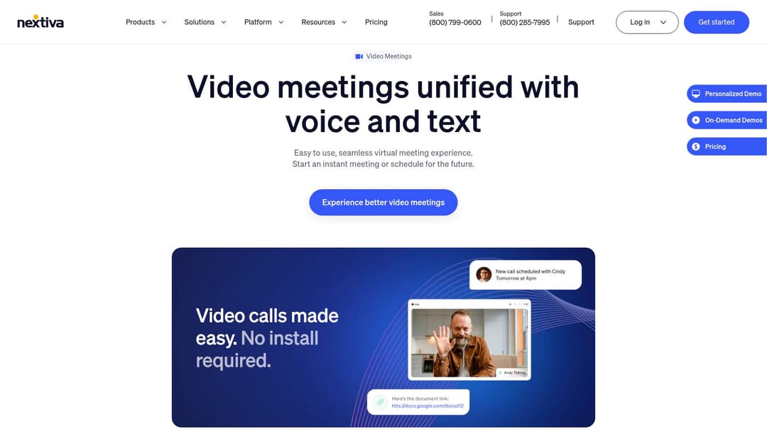 Nextiva Video Conferencing