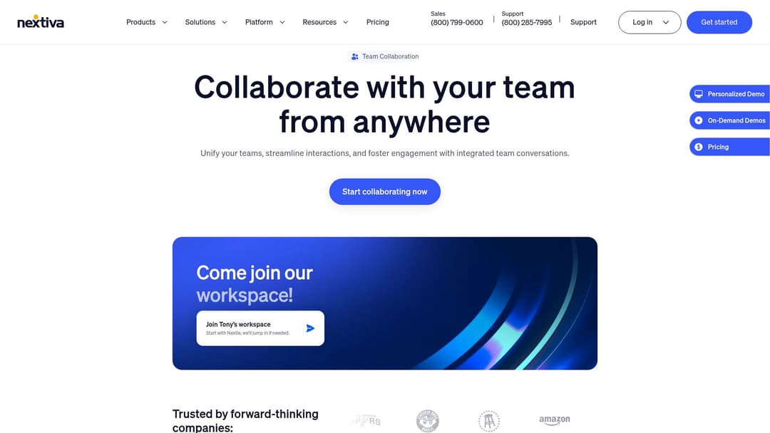 Nextiva Team Collaboration