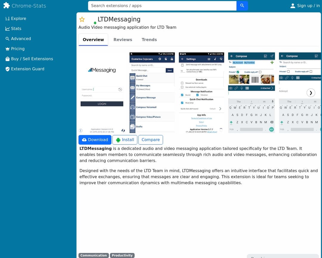 LTDMessaging - Audio Video Messaging for Teams