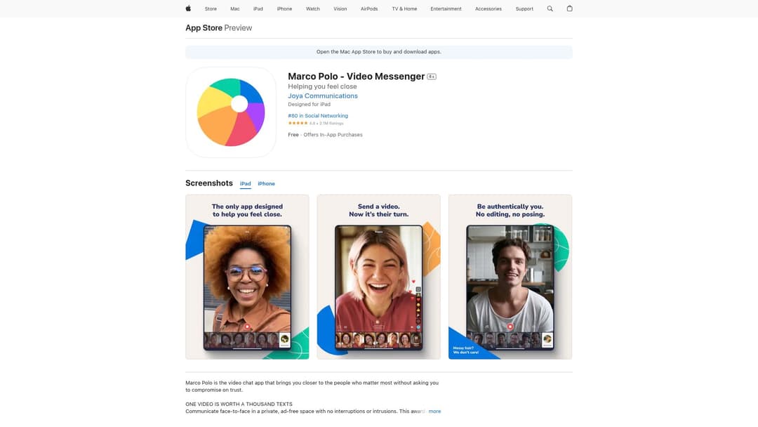Marco Polo - Video Messenger