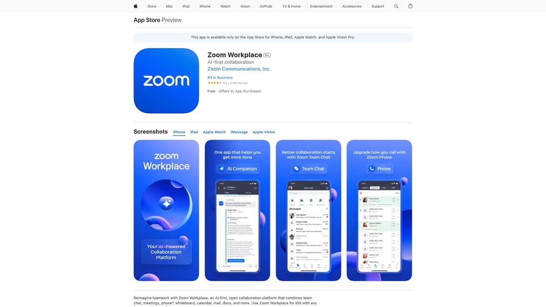 Zoom Workplace