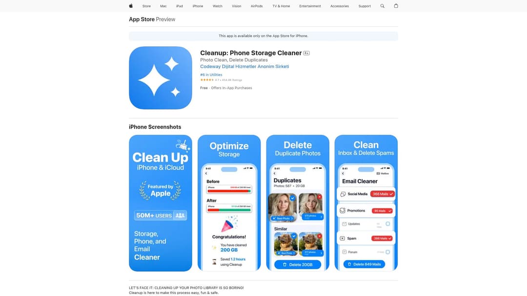 Cleanup: Phone Storage Cleaner