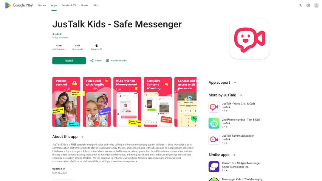 JusTalk Kids - Safe Messenger