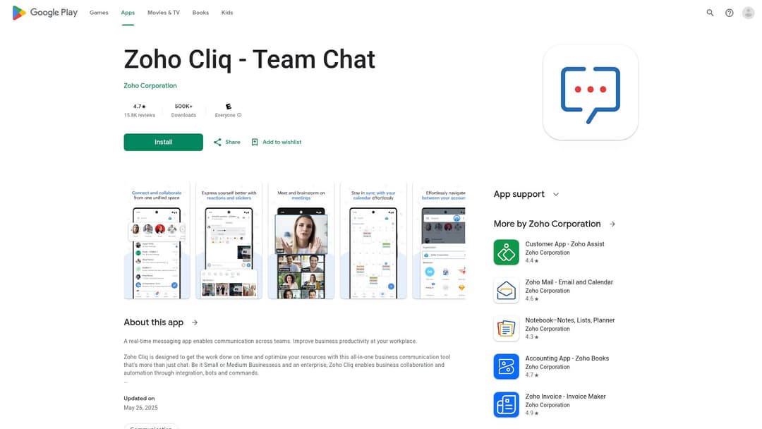 Zoho Cliq