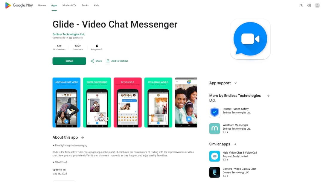 Glide - Video Chat Messenger