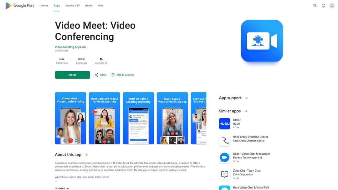 Video Meet: Video Conferencing