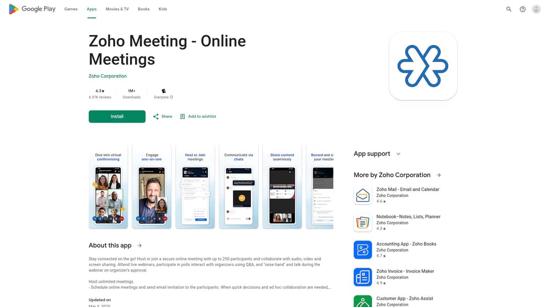 Zoho Meeting