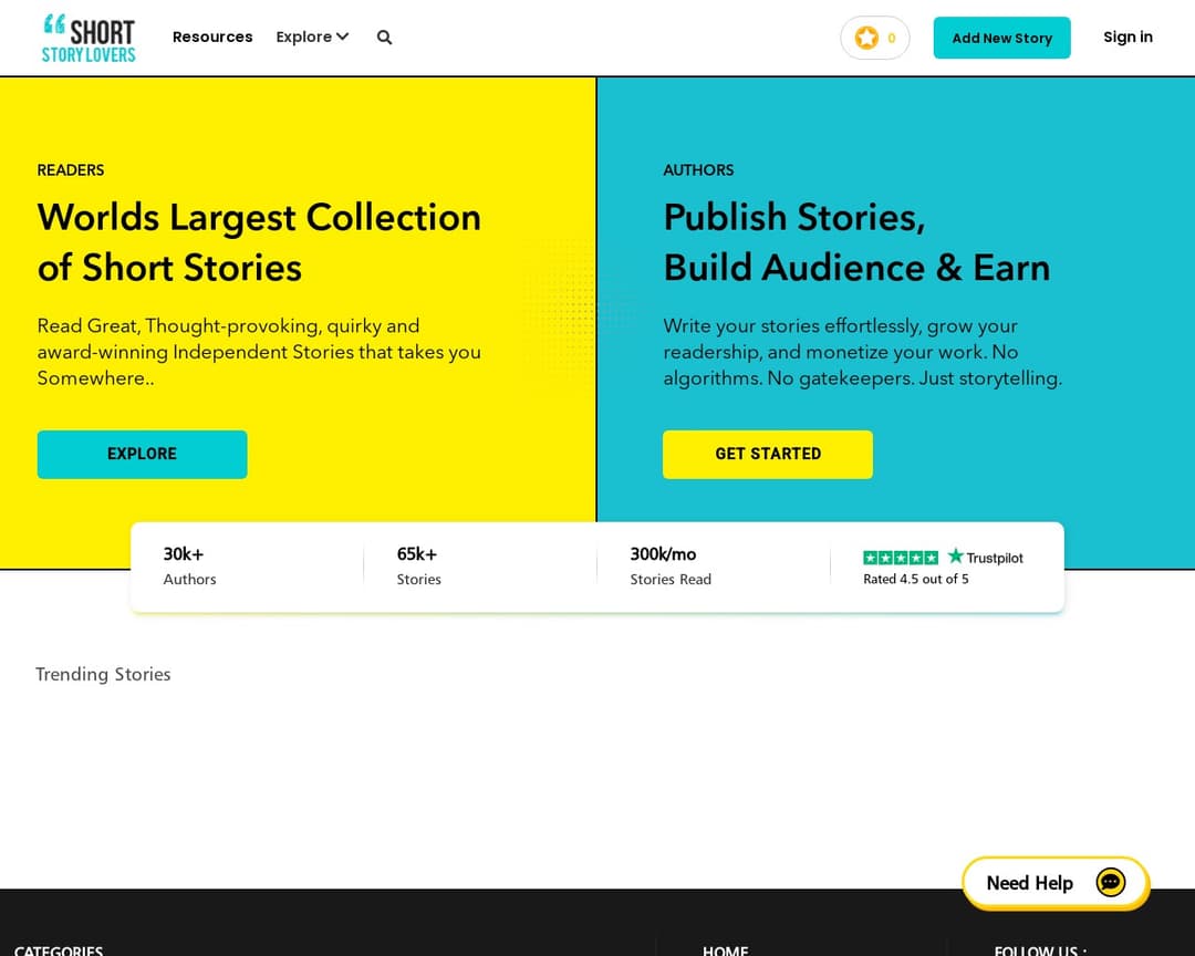 Short Story Lovers
