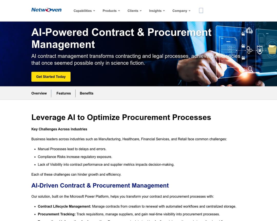 AI-Powered Contract & Procurement Management