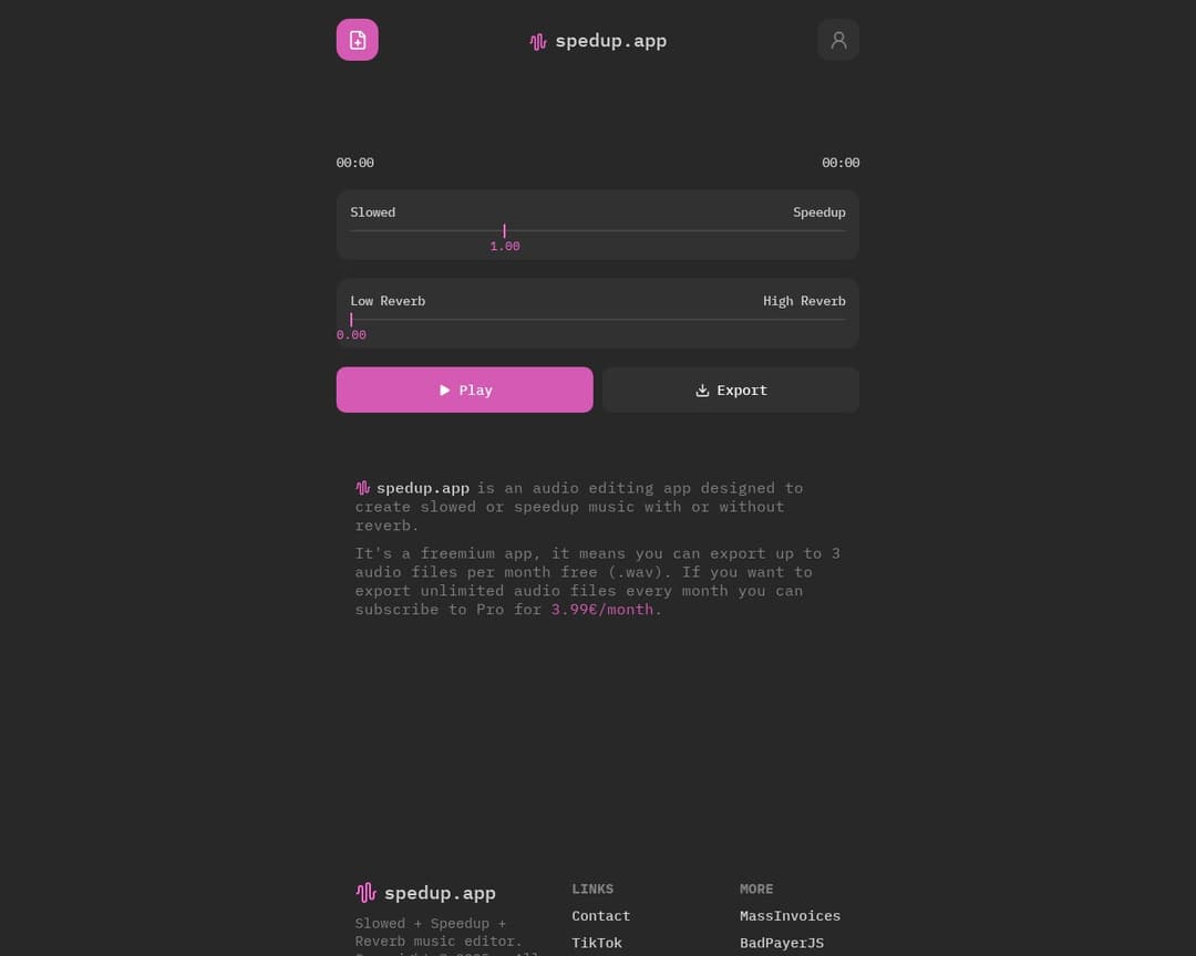 Spedup App
