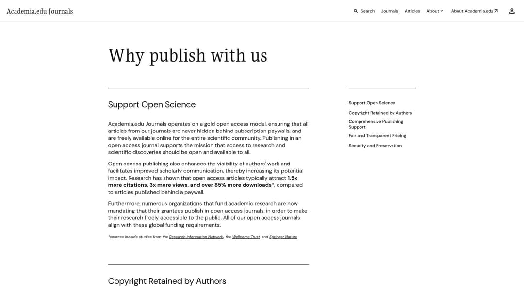 Academia.edu Journals