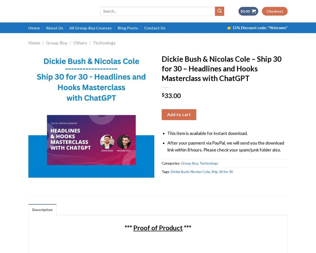 Ship 30 for 30 - Headlines and Hooks Masterclass