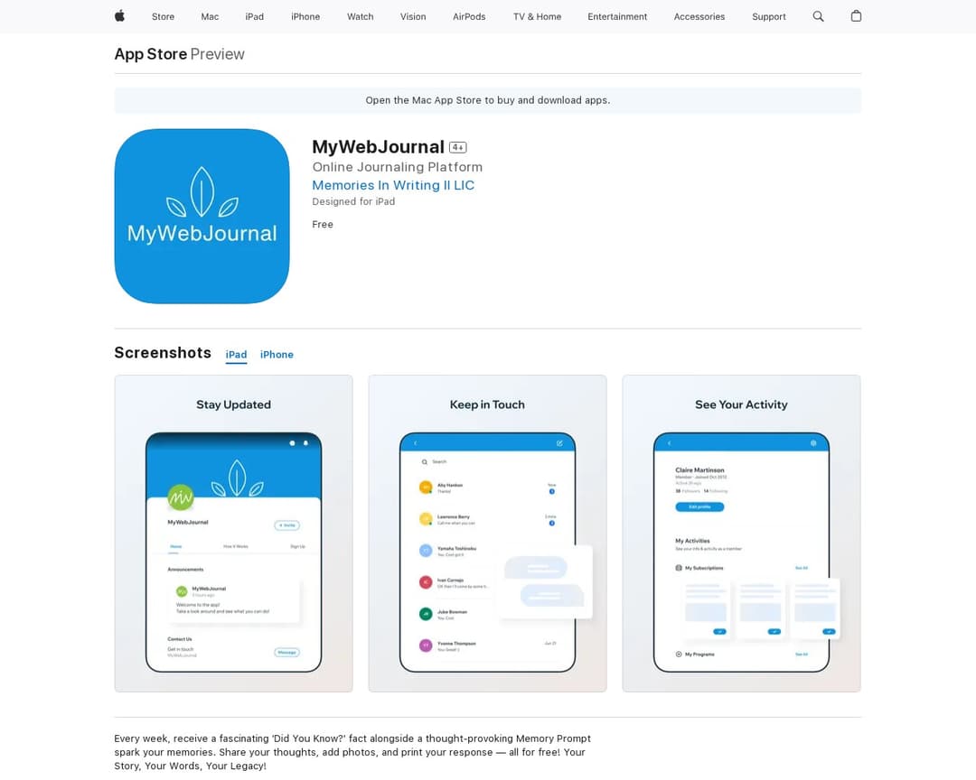 MyWebJournal