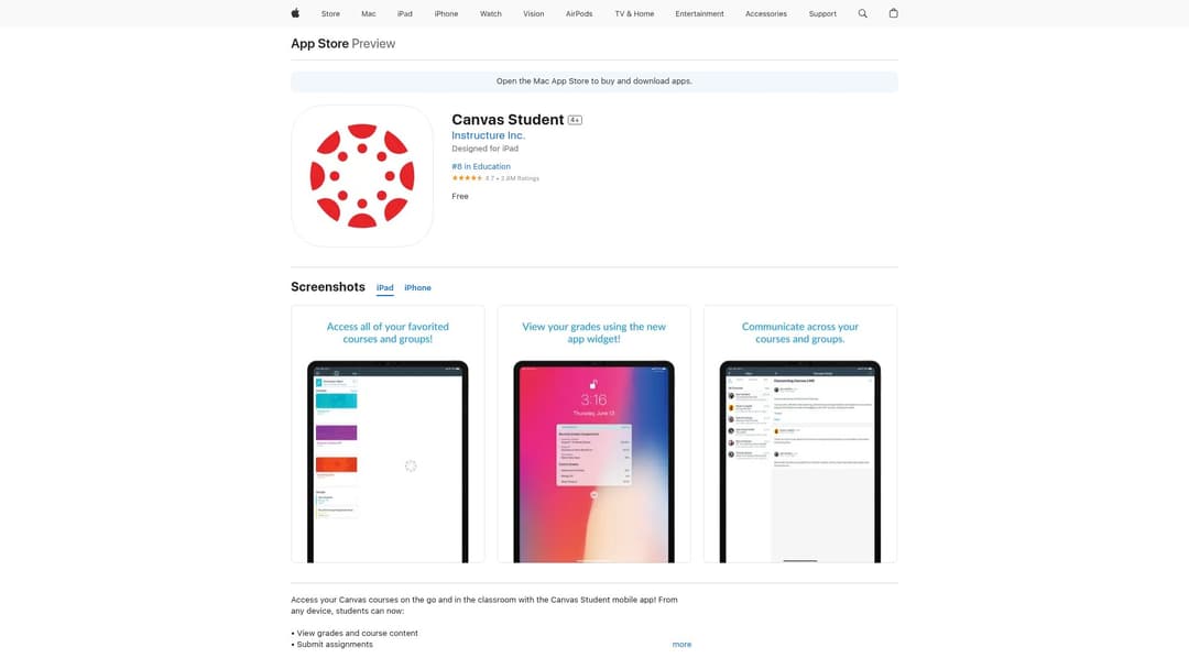 Canvas Student