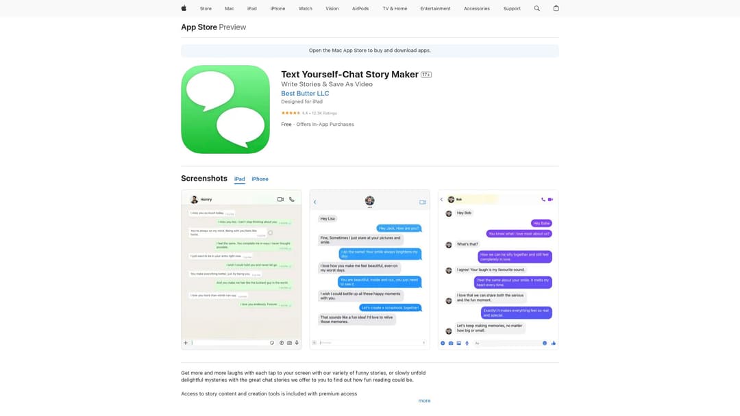 Text Yourself-Chat Story Maker