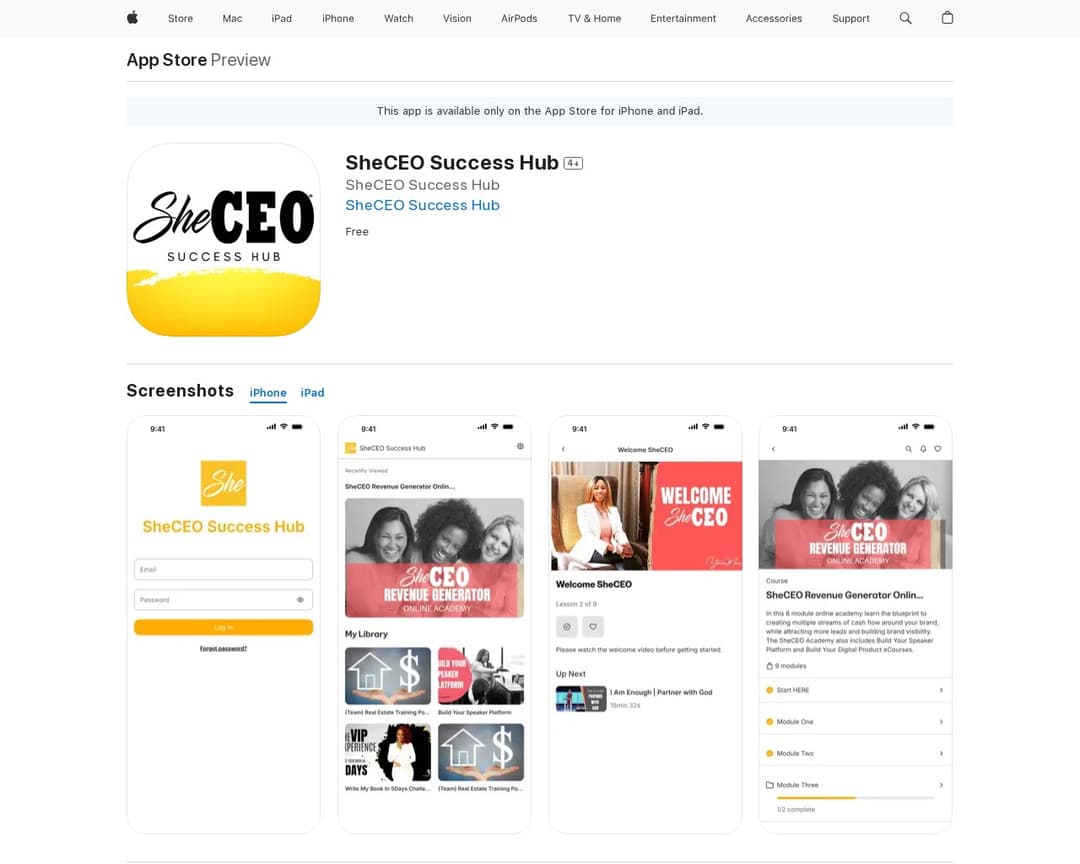 SheCEO Success Hub