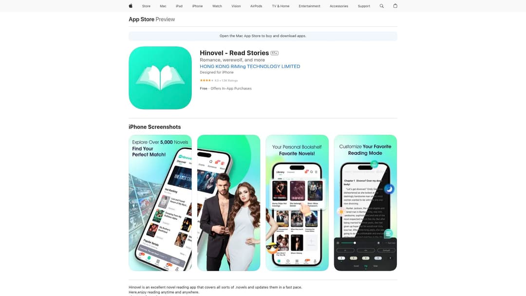Hinovel - Read Stories