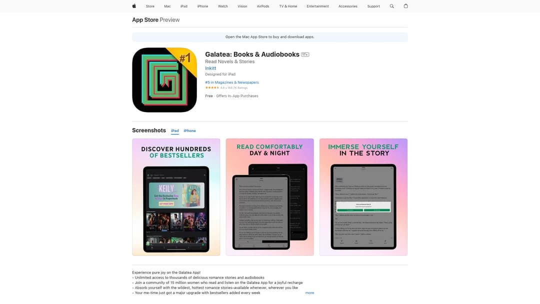 Galatea: Books & Audiobooks