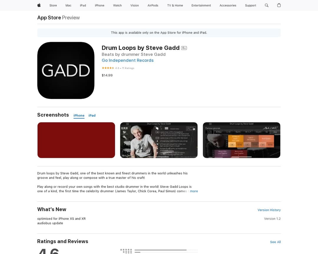 Drum Loops by Steve Gadd