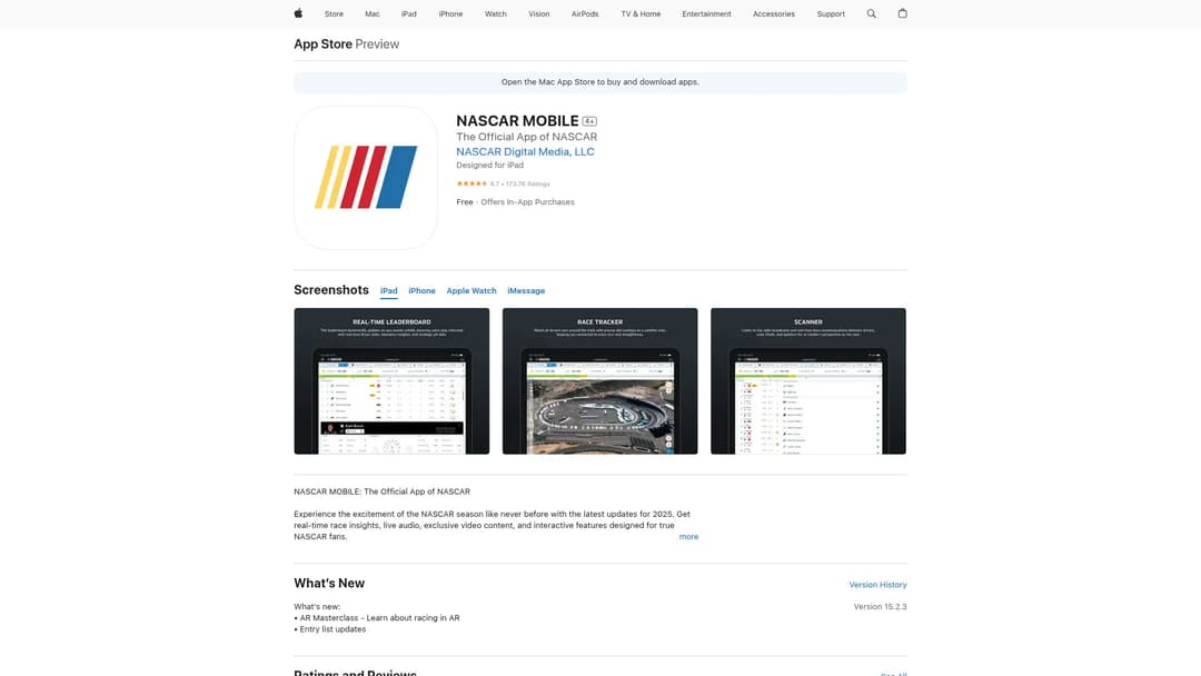 NASCAR MOBILE