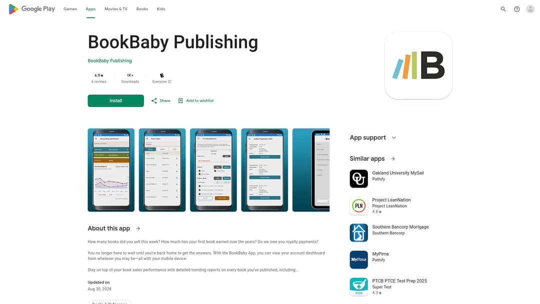 BookBaby Publishing