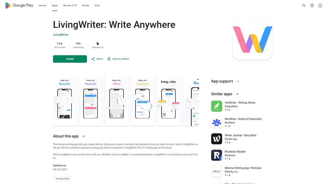 LivingWriter