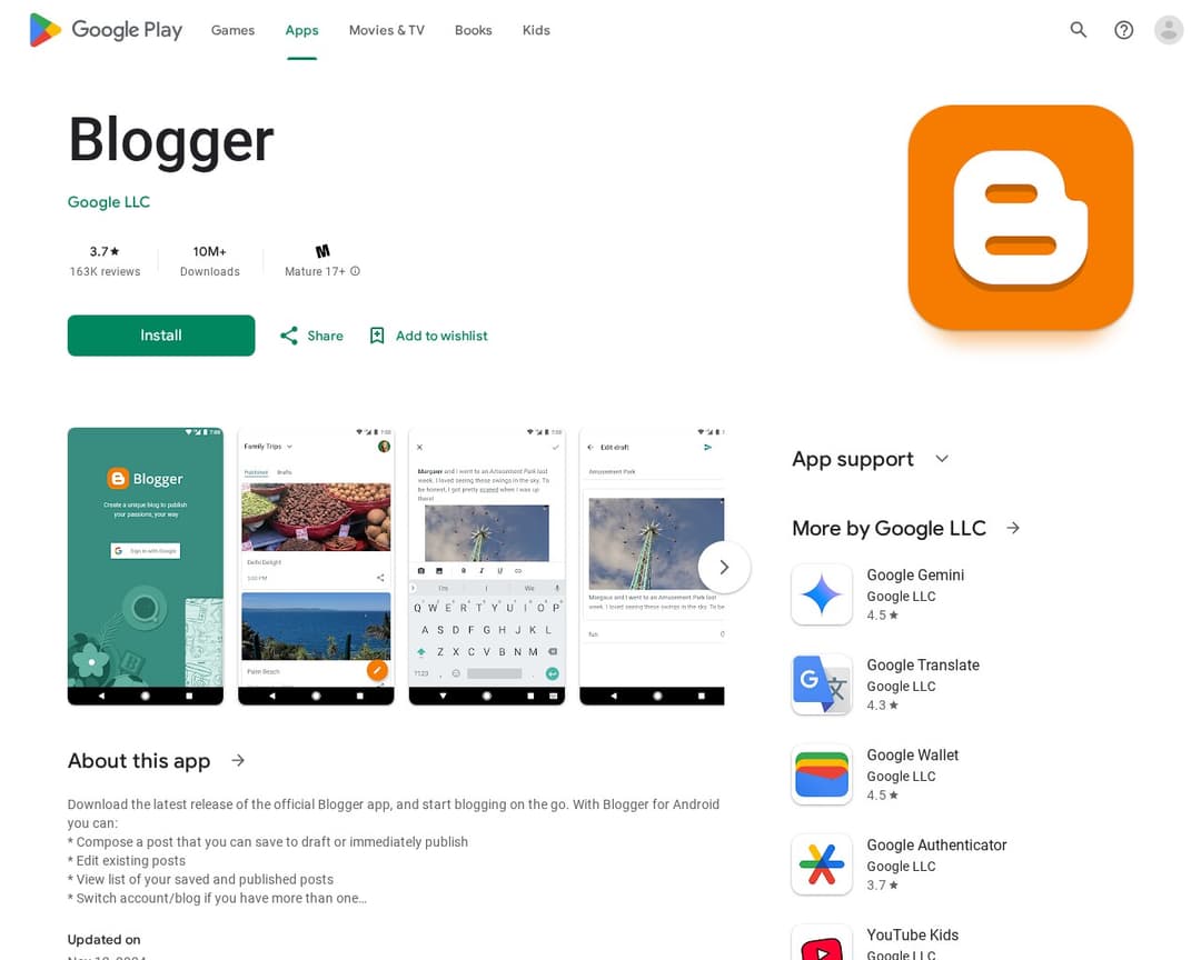 Blogger