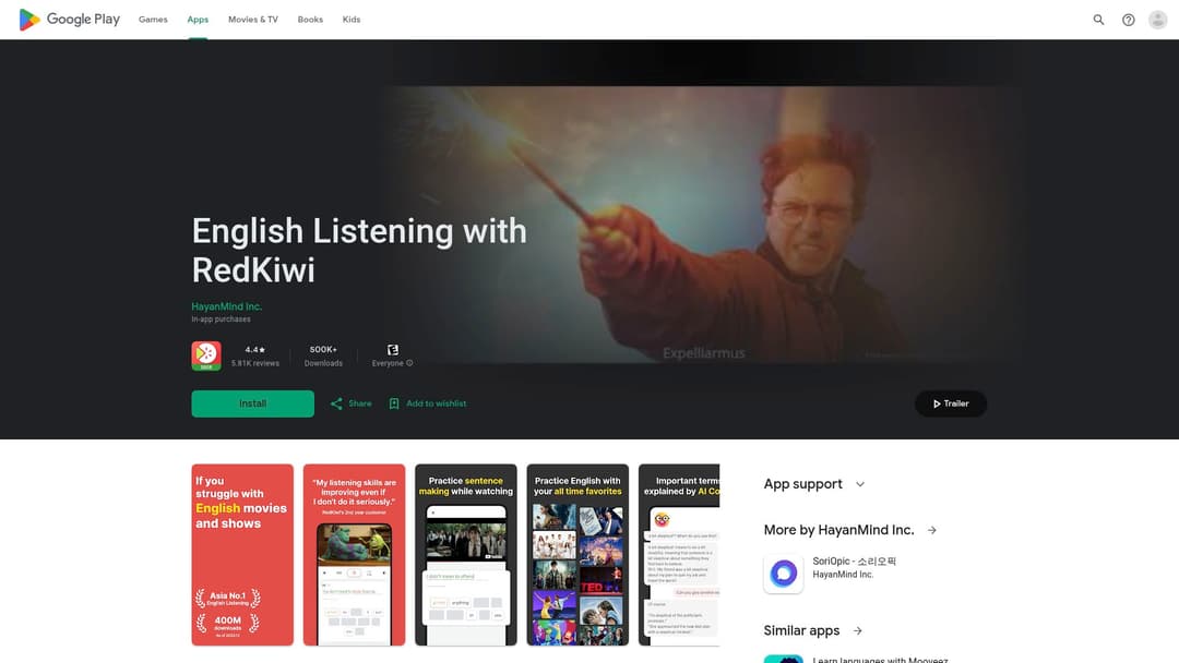 English Listening with RedKiwi