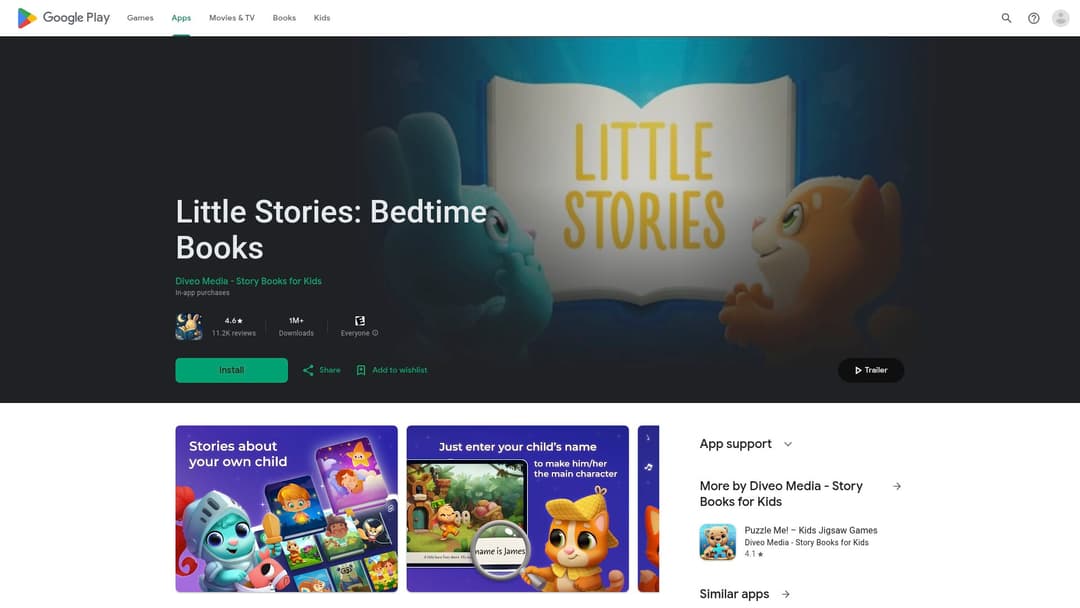 Little Stories: Bedtime Books