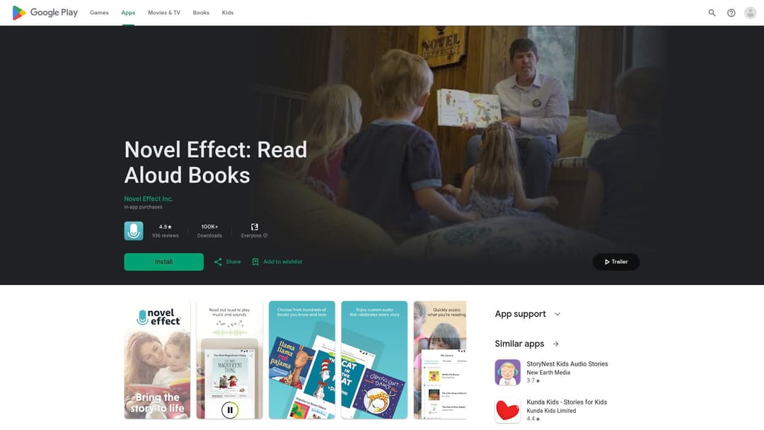 Novel Effect: Read Aloud Books